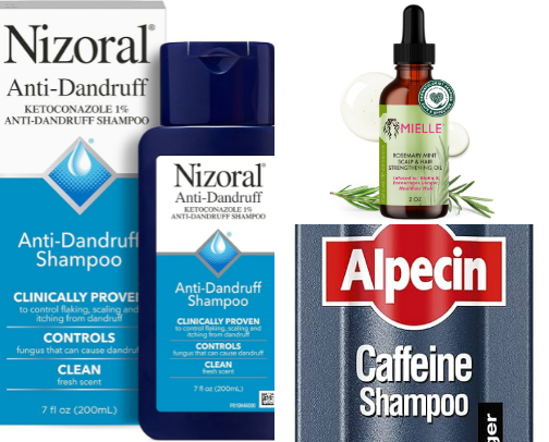 Hair Growth Products cover photo collage