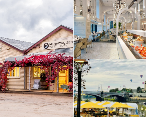 Cafes, Restaurants, Bars & Wineries cover photo collage