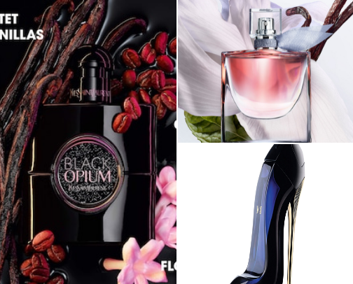 Fragrance Finds:Scents Worth Falling For. cover photo collage