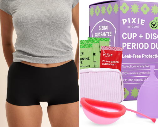 Reusable Period Products ❤️‍🩹 cover photo collage