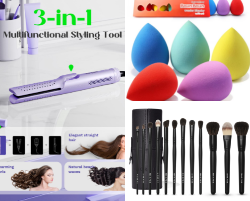 Must-Have Beauty Tools cover photo collage