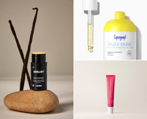 Beauty, skincare and more! cover photo collage