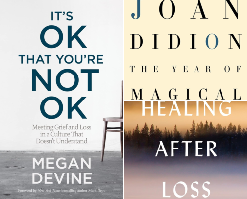 Mental Health Books That Actually Helped cover photo collage