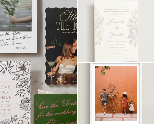 Minted for all occassions cover photo collage