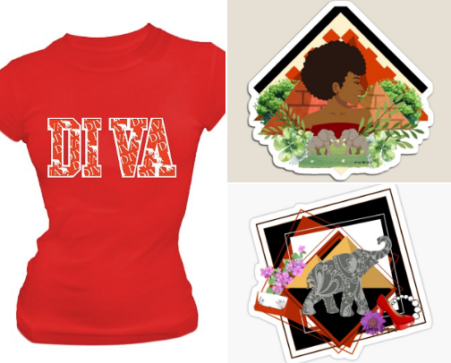 Cute gifts for Ladies of Delta Sigma Theta Sorority cover photo collage