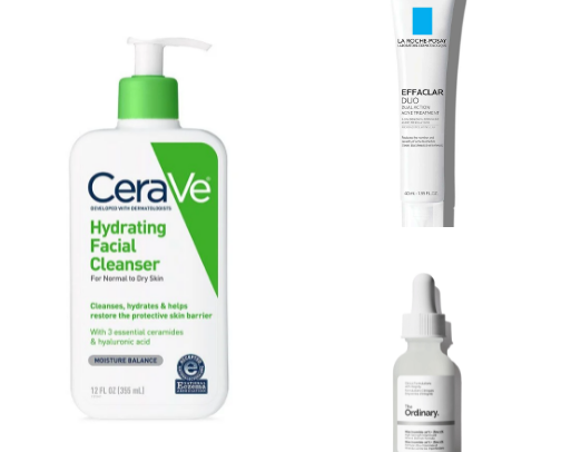 2024 favorites in skincare! cover photo collage