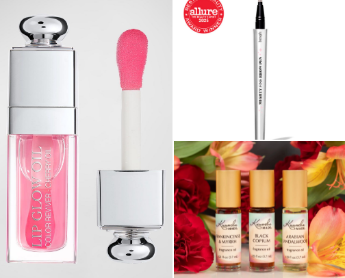 Beauty pick me ups cover photo collage