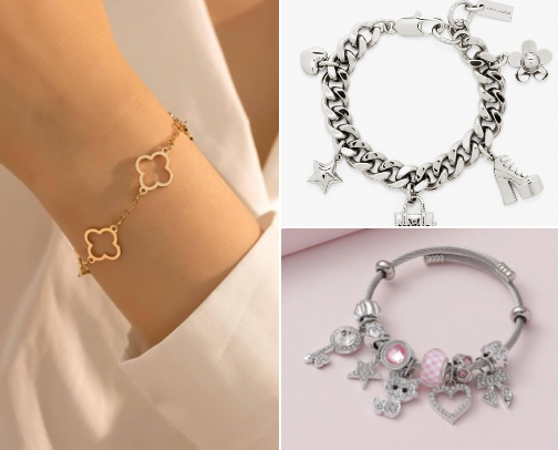 Cute bracelets! cover photo collage