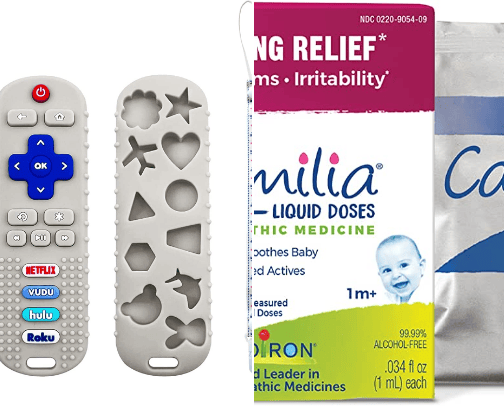 Baby Teething Must Haves cover photo collage