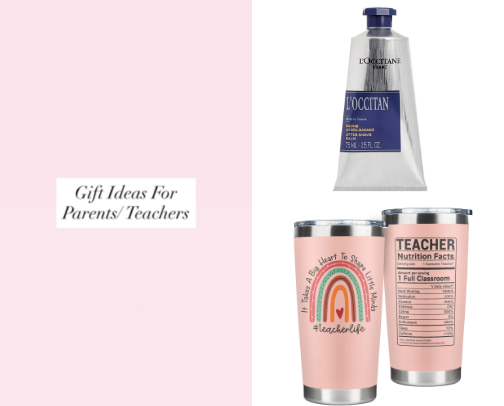 Gifts For Teachers/ Parents cover photo collage