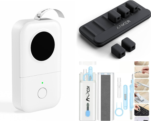 Genius Tech Gifts & Gadgets Under $50 cover photo collage