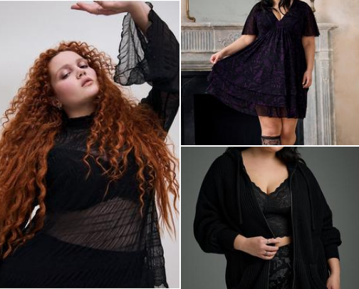 Plus Size Alternative Fashion cover photo collage