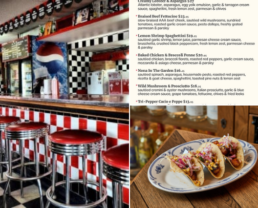 Restaurant Choices cover photo collage