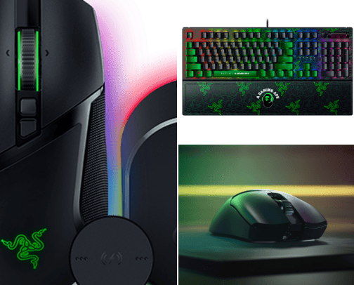 Razer Gaming cover photo collage