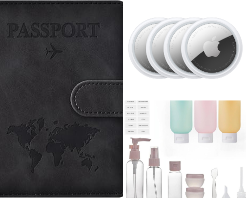 Travel essentials cover photo collage