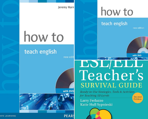 Get Free - How to Teach English Book and DVD Pack for New ESL Teachers cover photo collage