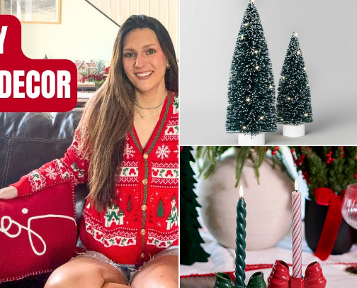 Cozy Christmas Decor 2025 – Warm, Aesthetic & Neutral Holiday Finds cover photo collage