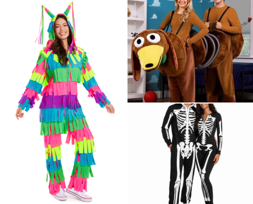 ADULT COSTUMES FOR MEN AND WOMEN all ages are available and sizes are running out FAST 🎃✨👩‍🔬🧜‍♂️🤹‍♂️👹 cover photo collage