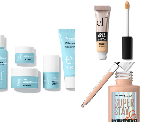 Makeup faves cover photo collage