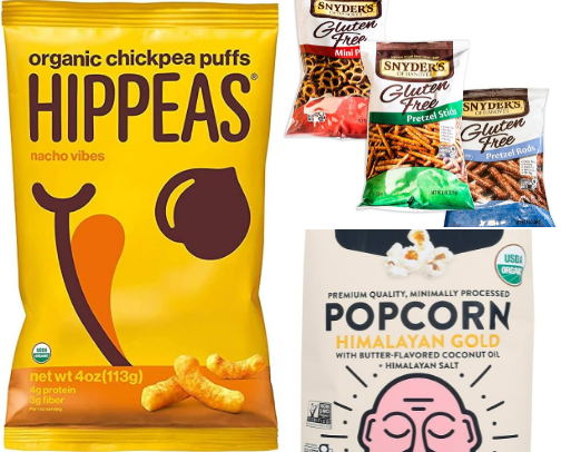 Gluten Free Snack Attack cover photo collage