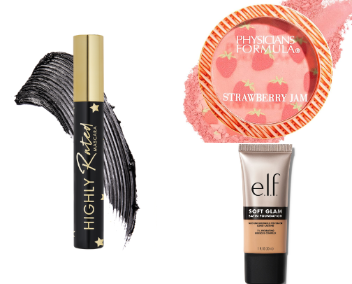 What’s in my makeup bag cover photo collage