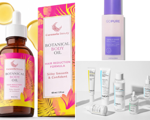 My favorite beauty recs cover photo collage