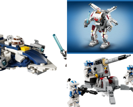 Lego Star Wars - affordable sets cover photo collage