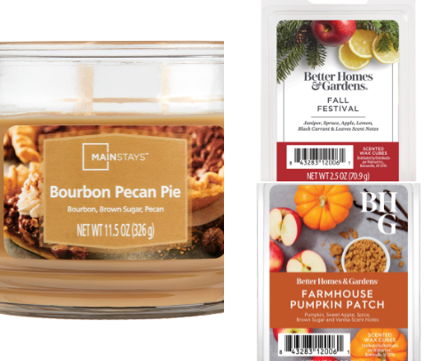 The best candles/wax melts from Walmart cover photo collage