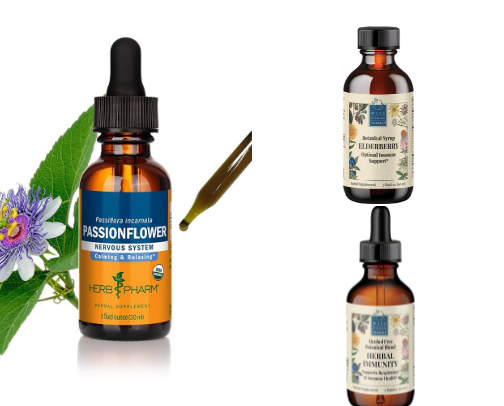 daily herbs/tinctures🌿 cover photo collage