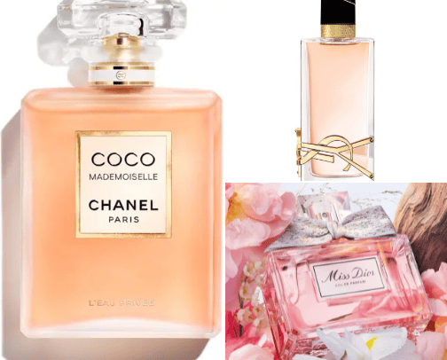 perfumes that everyone asks me about🎀 cover photo collage