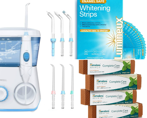 Oral non toxic hygiene routine, favs, and must haves! cover photo collage