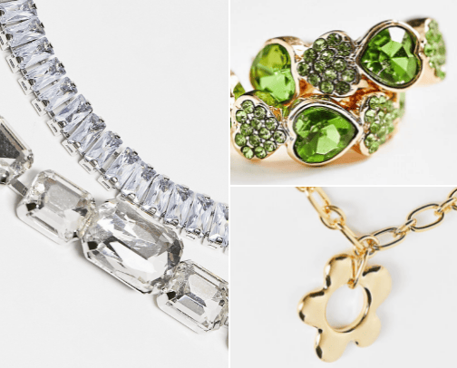 jewelry cover photo collage