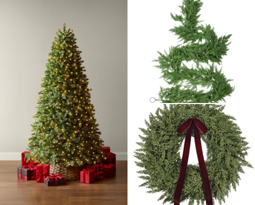 2026 Christmas Decor Must Haves: Pre-Lit Trees, Garlands & Cozy Holiday Finds cover photo collage