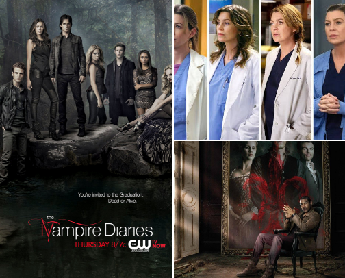 Binge Worthy Shows (mid 2000s) cover photo collage