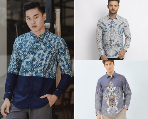 Men's batik Made in Indonesia🔥🔥 cover photo collage