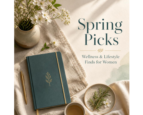 🌸 Spring Picks | Wellness & Lifestyle Finds for Women cover photo collage