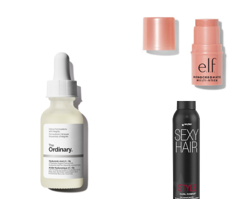 Ready in 5, no fuss beauty products that work cover photo collage