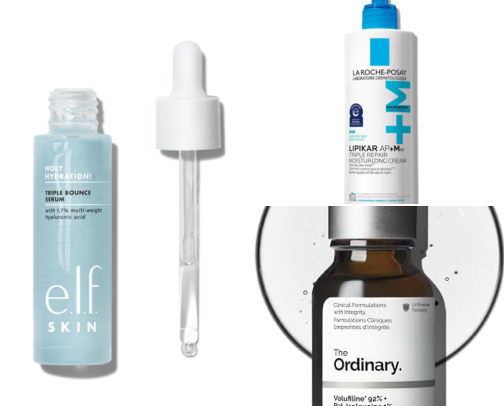 Affordable & Hydrating Skincare For Dry Skin! 💦 cover photo collage