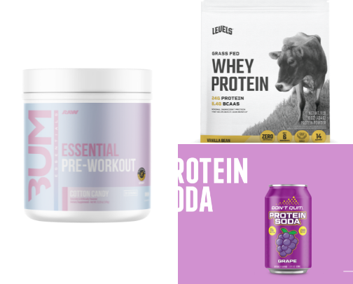 Fitness supplements I am loving cover photo collage