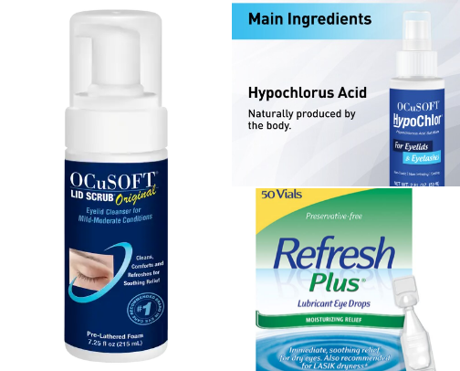 My fav products for healthy lash extensions✨ cover photo collage