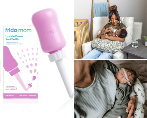 Postpartum necessities! cover photo collage