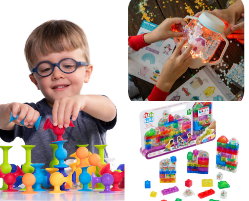 Pediatric Occupational therapist approved Toys cover photo collage