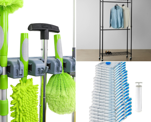 Storage & Organization cover photo collage