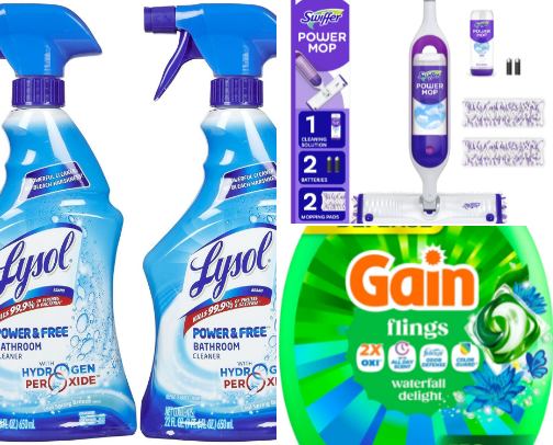 Cleaning Favorites cover photo collage