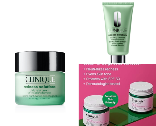 Redness Rescue Routine🫶🏻 cover photo collage