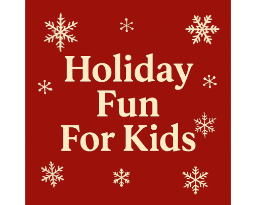 Holiday Fun For Kids cover photo collage