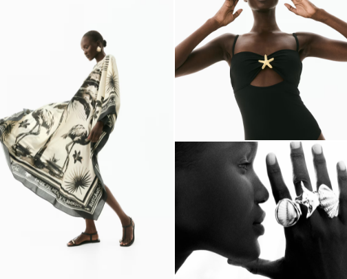 Fashion cover photo collage