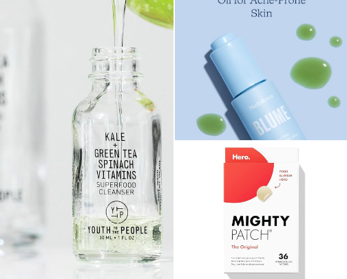 Best Skin Care Products for Acne Prone Skin cover photo collage