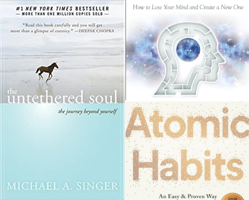 Grow Yourself & Your Wallet: BOOK RECS cover photo collage