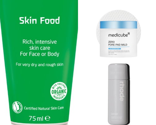 skincare cover photo collage